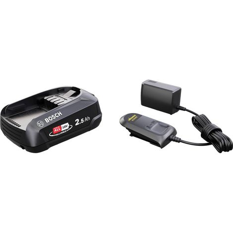 Wagner – Batterie Li-ion 18V 2,5Ah avec chargeur – Performance optimale pour outils électroportatifs – Longue durée de vie (1/6)