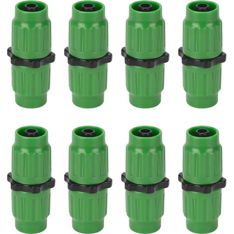 Outil de réparation de Tuyau d'arrosage 8 pièces Connecteurs de Tuyau d'arrosage Extensibles adaptés aux tuyaux de 8 mm de diamètre intérieur à 11 mm de diamètre extérieur (1/5)
