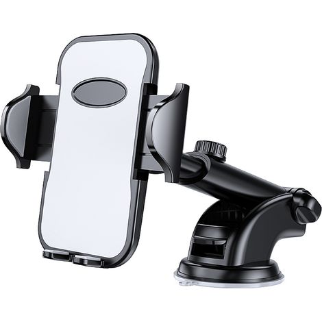Set mit 2 Kfz-Handyhalterungen [360°-Drehung und leistungsstarker Saugnapf] Kfz-Handyhalterung für Lüftungsschlitze, Windschutzscheibe und Armaturenbrett, kompatibel mit allen Smartphones (1/5)