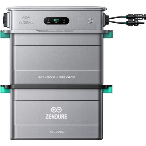 Zendure SolarFlow 800 Pro 2 - Stockage énergétique solaire domestique 800W, gestion intelligente, IP65, avec AB2000L LFP Batterie (1/5)