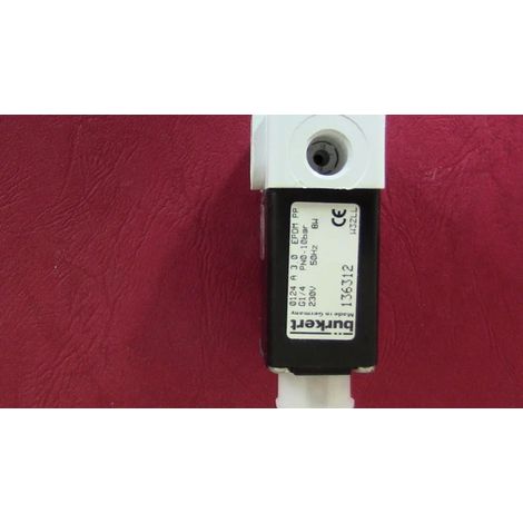 Electrovanne Diametre 27mm G1/4 PN 0 - 10 Bar 230V AC BURKERT 136 312