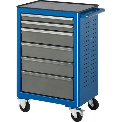 Rau Rollwerkbank Metall-Top mit 6 Schubladen (1/4)