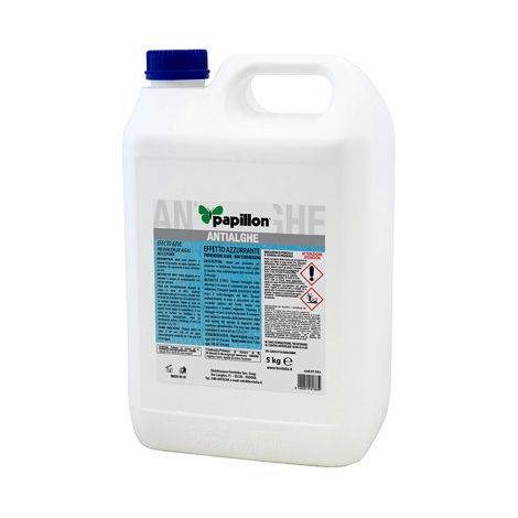 ALGHICIDA PISCINA LIQUIDO ANTIALGHE 5KG PAPILLON