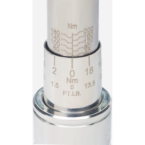 Clé dynamométrique 3/8 " Bahco 7455-60 406 mm 10-60 Nm