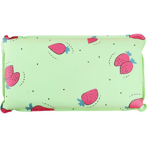 Oreiller rafraîchissant pour la sieste d'été, coussin rafraîchissant respirant pour adultes, oreiller en mousse à bulles pour bébé, oreiller sans eau, fraise en forme de cœur (1/5)