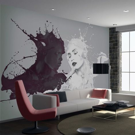 Papier Peint "Les Opposés S'attirent" 154 x 200 cm (1/2)