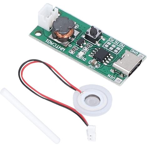 Befeuchtermodul, USB-Vernebelungsmodul, Typ-C-Leiterplatte 3,7 V bis 5,5 V 108 kHz mit 3 Betriebsmodi für die Reparatur und den Austausch von Luftbefeuchtern (1/5)