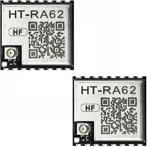 Deux modules HTRA62 de la série LoRa SX1262 prennent en charge le développement secondaire pour prendre en charge le protocole LoRaWAN et sont compatibles avec Meshtast. (1/5)