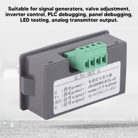 Générateur De Signal 4-20 Ma - Alimentation Batterie - Affichage 4 Chiffres - Pour Calibration Et Test D Instruments (1/5)
