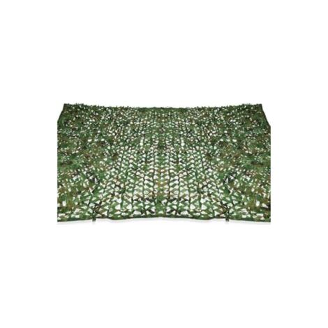 Voile d'ombrage rectangulaire design camouflage parasol 3x4m maille verte (1/5)
