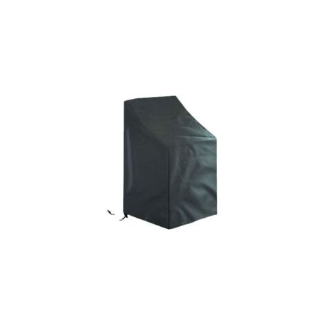 Housse pour 4 à 6 chaises de jardin empilables 64 x 64 x 70/120 cm- Crezuo (1/4)