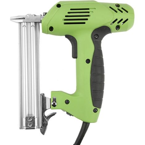 Pistolet à Clous électrique 1800 W, Cloueur Filaire Léger en Alliage D'aluminium pour la Fabrication de Meubles en Bois, capacité de Reliure de 100 Clous, Longueur de Clou de 30