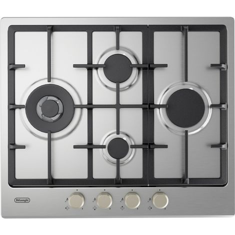 De’Longhi YLG 60 RFX plaque Acier inoxydable Intégré 60 cm Gaz 4 zone(s)