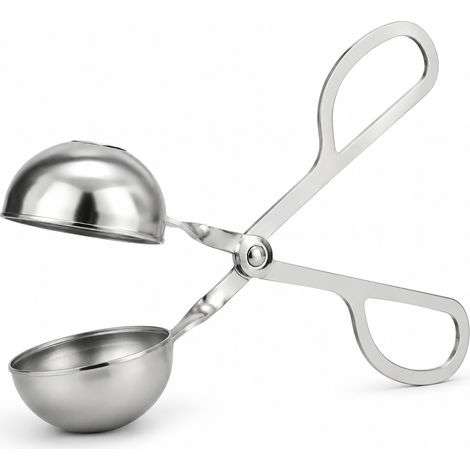 Presse à boulettes en acier inoxydable, cuillère ajustable pour boulettes de viande, boulettes de poisson, ustensile de cuisine pour façonner les aliments (1/5)