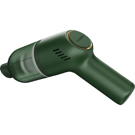 Aspirateur voiture sans fil extracteur poils animaux portable mini pour intérieur auto et maison vert ABS 120W 8000PA (1/5)