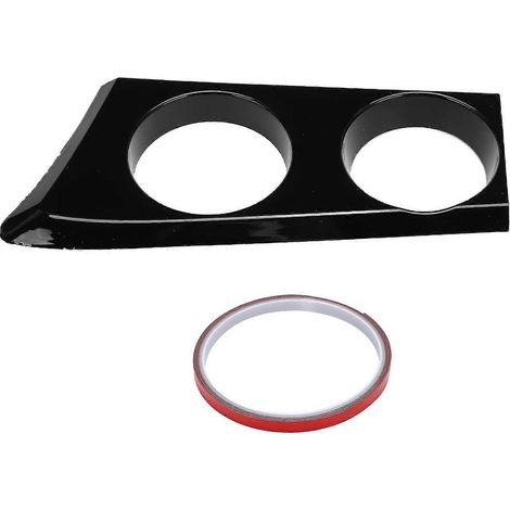 ABS-Kunststoff-Mittelkonsolen-Becherhalter-Abdeckung, passend für BMW E81, E82, E87, E88 1er 120i (2004–2011) – Glanzschwarz (1/5)
