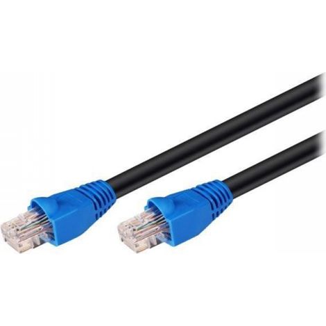 Câble Réseau - Rj-45 Mâle À Mâle - 50 M - Cat 6 - Utp - Extérieur - 1 Pièce