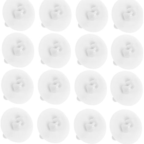Toddmomy - Lot de 20 clips en plastique blanc pour lampes (1/5)