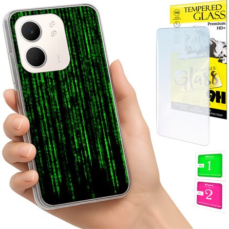Funda para Oppo A5X Photo con tapa trasera y cristal 9H (1/5)