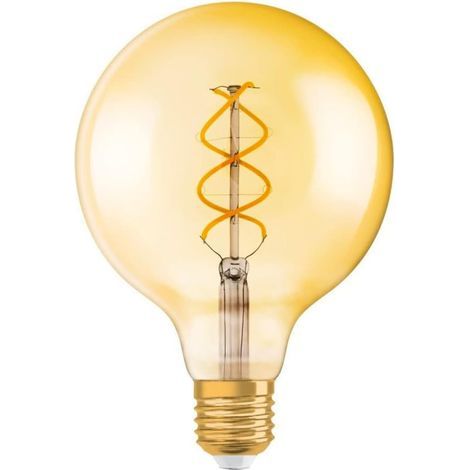 E27 LED Bulb, Clear Glass, 5W, Warm White 2000K, for Living Room (1/5)