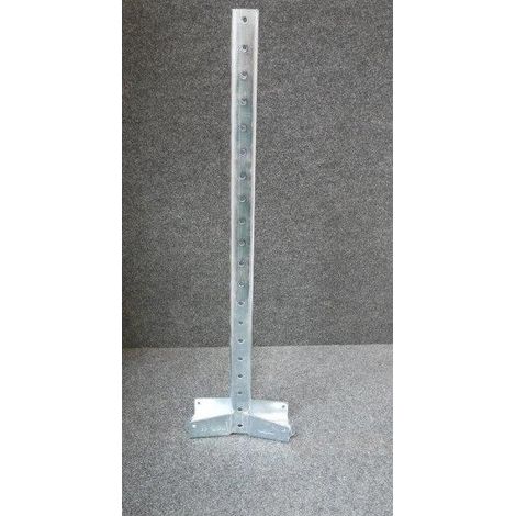 Support de fixation 41x41S longueur 790mm finition EZ entraxe 155mm Pend Strut Mavil