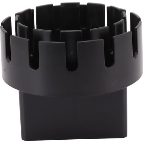 Adaptateur de descente de gouttière en plastique, adaptateur de remplacement pour tuyau de descente, convertisseur, connecteur avec vis, noir, 2 x 3 pouces (1/5)