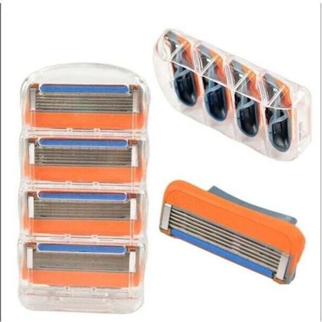 Pacchetto 16 rasoi da uomo compatibili con Fusion 5, lame multiple per un'esperienza di rasatura liscia e precisa (1/3)