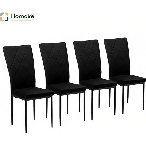 Schwarzer Gartenstuhl aus Metall 40 x 42,5 x 94,5 cm HOMAIRE (1/5)