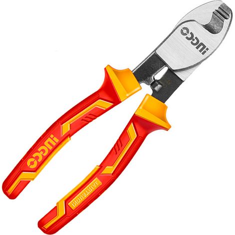 Pinza tagliacavi Elettricista professionale 1000V Protezione Isolata INGCO 160mm