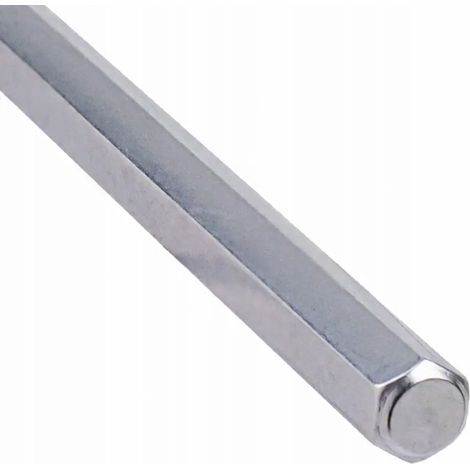 Llave Allen hexagonal JCB CRV de 8 mm y 6 puntas tipo L (1/3)