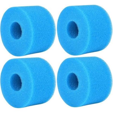 Set aus 4 S1-Spa-Filtern aus Schaumstoff, Typ Schwammfilter S1, wiederverwendbar und waschbar