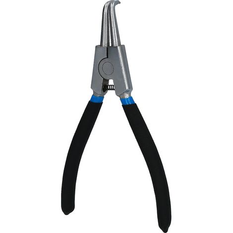 BRILLIANT TOOLS Pince à circlips pour circlips extérieurs coudée 175 mm - BT067002 (1/4)