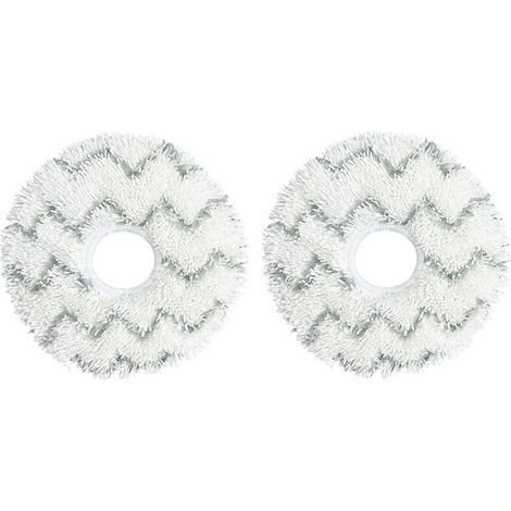 Gestreifte Reinigungstücher für ECOVACS X1 ONMI / X1 TURBO Staubsauger (2er-Pack) (1/4)