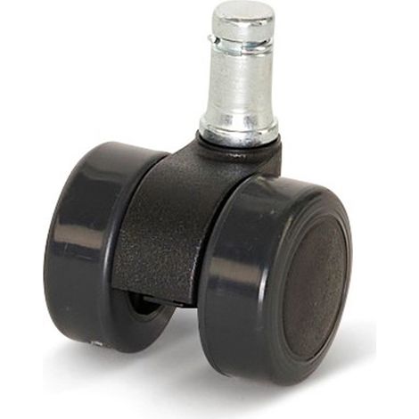 Roulette de meuble - MESO - Premium - PU - 36 mm - Axe 11 x 20 mm