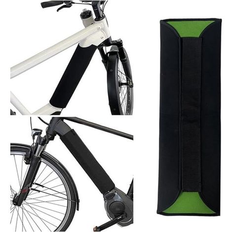 Akkuabdeckung für E Bikes Rahmenschutz für E Bike Akkus Tragbarer Kälteschutz aus Neopren Kälte , staub und wasserdichte Schutzabdeckung Akkuschu (1/5)