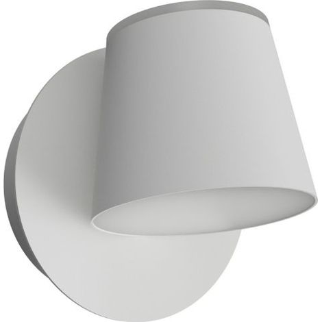 APPLIQUE CCT 8W DIREZIONALE INTERNO MONTAGGIO A PARETE BIANCO NERO ORIENTABILE Bianco