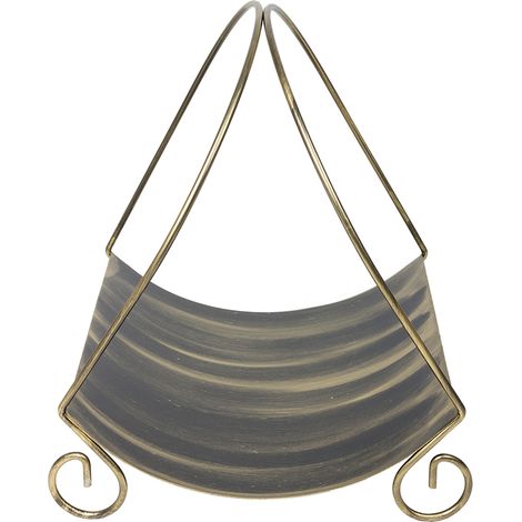 Cesta decorativa de metal para madera Fácil (1/5)