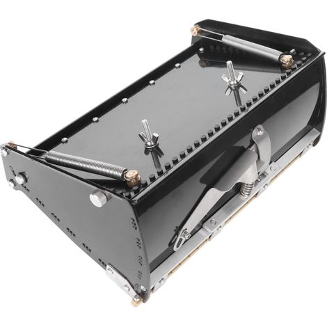 Boîte de finition pour plaques de plâtre, raclette à poudre pour mastic, outil plat de 25 cm (10 pouces) (1/5)