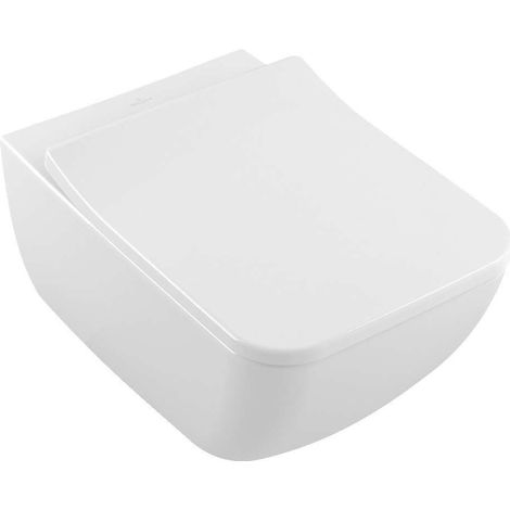 Villeroy & Boch Venticello - WC suspendu, DirectFlush, CeramicPlus, blanc alpin 4611R0R1 (1/5)