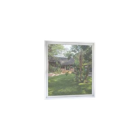 Moustiquaire Fenêtre Découpable 150cm200cm, Lot de 2, Toile Moustiquaire Anti-Insectes Moustiques avec Bande Adhésive Maille Fine Ecran Moustiquaire Fenêtre sans Perçage - Blanc Transparent (1/5)