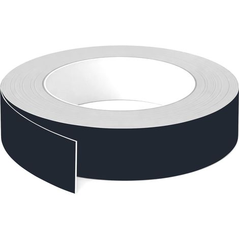 1x Bande de chant ABS sans colle 43 mm x 5 m épaisseur 0,8 mm facile à appliquer bricolage étagère meuble panneau plan de travail bois stratifié, Bleu indigo mat (1/3)
