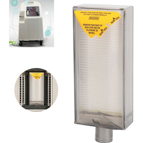 Filtre de remplacement pour concentrateur d'oxygène 5L 9L - Pièce détachée générateur O2 médical (1/5)