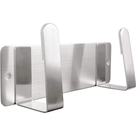 Support de Couvercle de Pot, Support D'organisateur de Couvercle de Casserole en Acier Inoxydable 304 Fixé au Mur, Auto-Adhésif de 3M (Argent) (1/5)