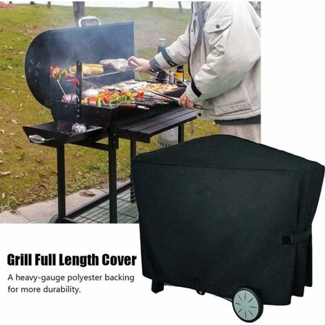 Housse De Barbecue, Bâche De Barbecue, Housse De Barbecue Résistante Aux Uv, À L'eau Et À L'humidité, (112,4x 64,1x 95,6cm) (1/5)