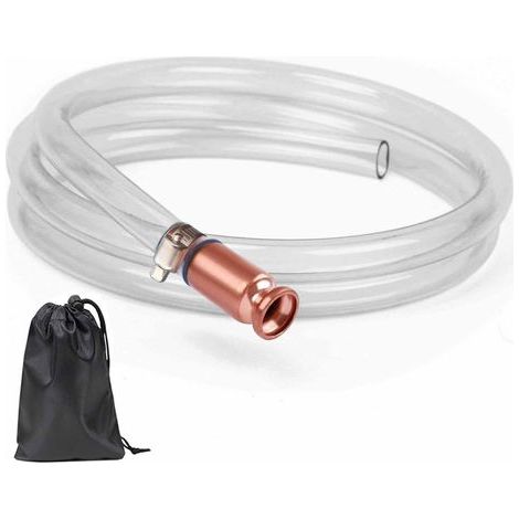 Kupfer-Handpumpen-Siphonschlauch, bleifrei, zum Umfüllen von Flüssigkeiten (Benzin, Wasser, Boot, Auto) (1/5)