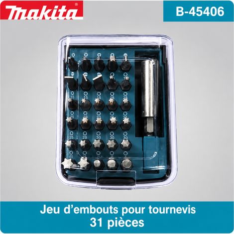 Coffret de 31 pièces d'embouts de vissage pour visseuse électrique et tournevis 1,5 kg – Livraison gratuite (1/2)