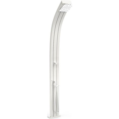 Doccia da Giardino Temporizzatore e Doccetta Arkema Spring Top Line Perla Bianca (1/5)