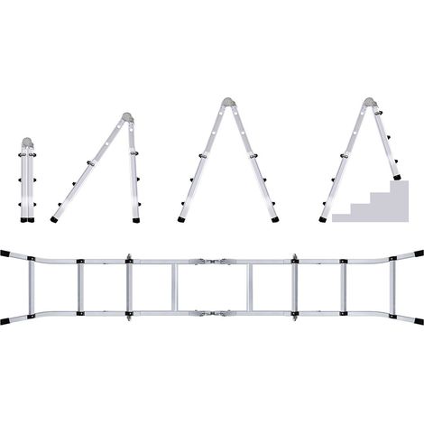 Escalera Telescópica 398 cm WERKU