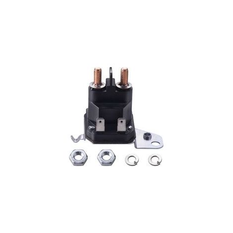 Relé solenoide de arranque de 12 V compatible con Cub Cadet XT1/XT2/MTD TroyBilt/Craftsman Número de pieza 72506153A Propietarios de cortacéspedes duraderos (1/4)