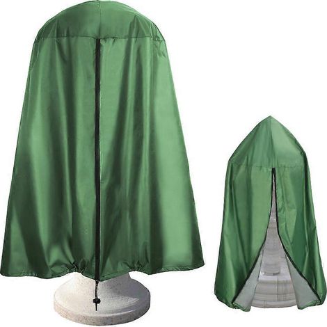 Housse pour fontaine de jardin, revêtement argent 420D, résistante à l'hiver, vert (1/5)